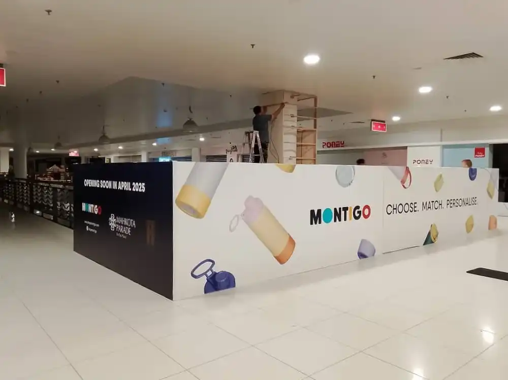 Hoarding & Visual (Kiosk), Montigo, Mahkota Parade, Melaka
