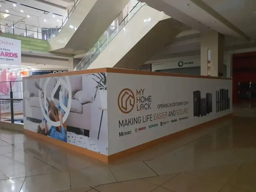 Hoarding & Visual (Kiosk), My Home Lock, Aeon Bukit Tinggi