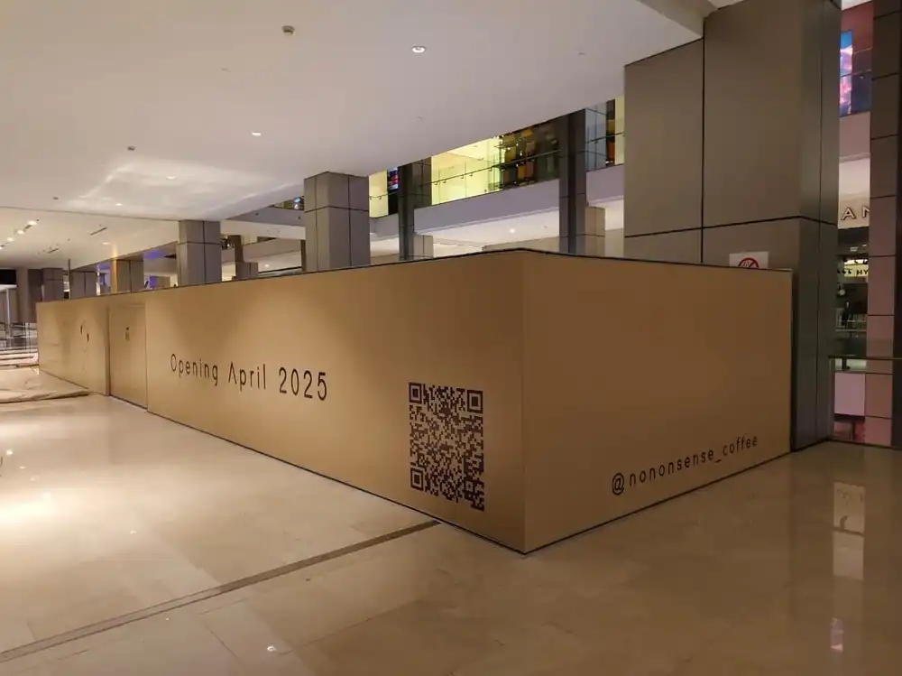 Hoarding & Visual (Kiosk), Nonosense Coffee, Pavilion Elite