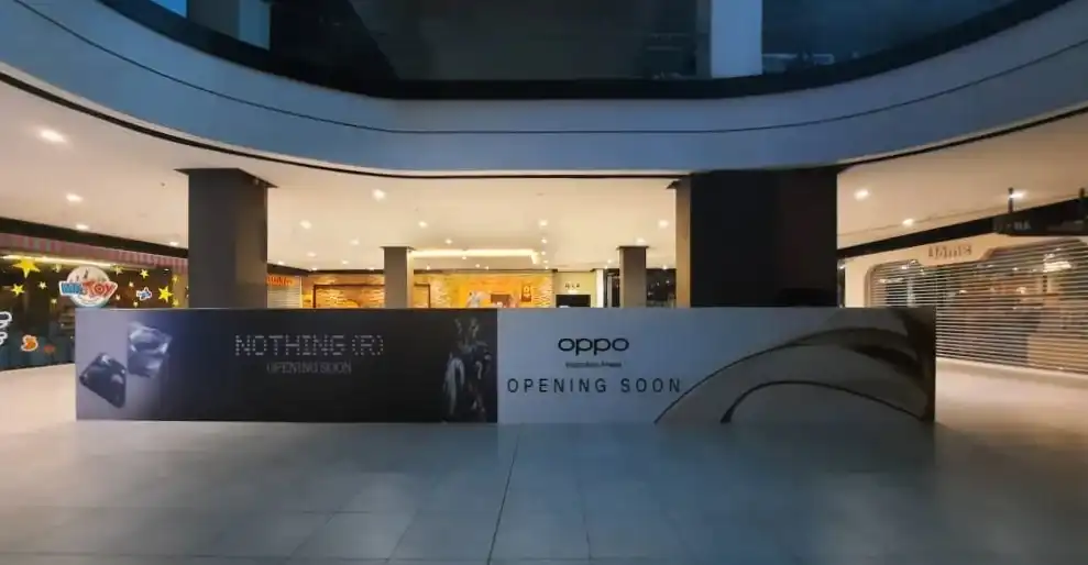 Hoarding & Visual (Kiosk), Nothing (R) & Oppo, Gamuda Quayside Mall