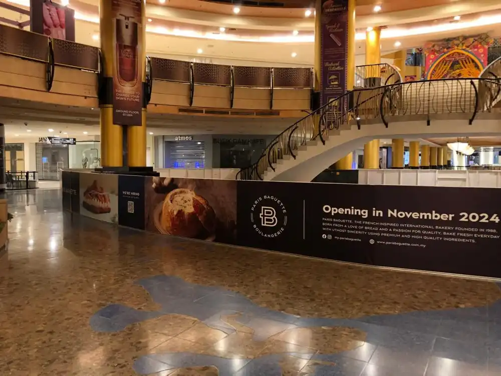 Hoarding & Visual (Kiosk), Paris Baguette, Sunway Pyramid