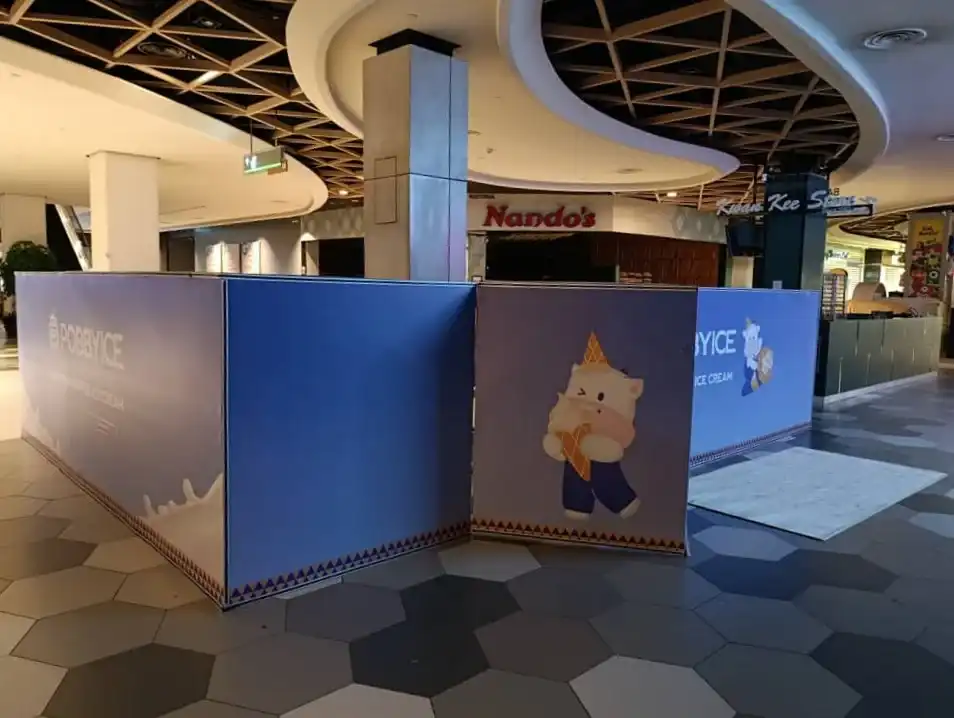 Hoarding & Visual (Kiosk), PobbyIce, Mid Valley