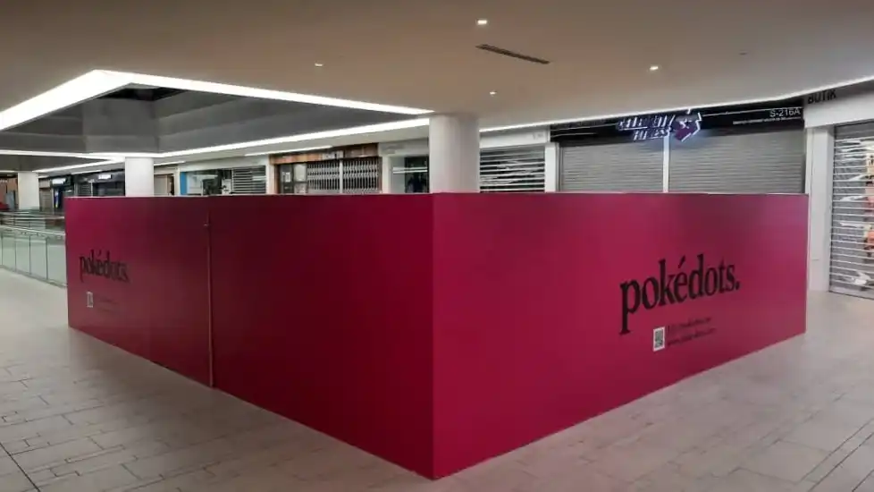 Hoarding & Visual (Kiosk), Pokedots, 1 Utama