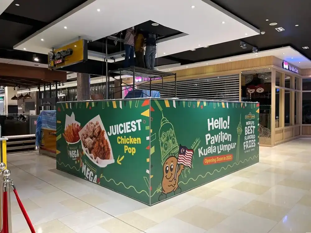 Hoarding & Visual (Kiosk), Potato Corner, Pavilion Kuala Lumpur