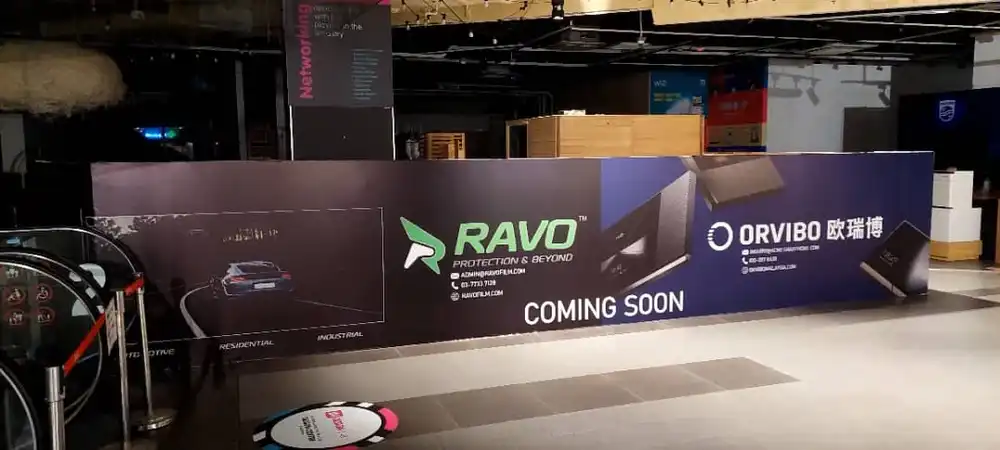 Hoarding & Visual (Kiosk), Ravo & Orvibo, KL Eco City