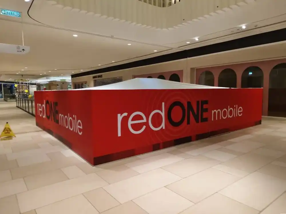 Hoarding & Visual (Kiosk), RedOne Mobile, Setia City Mall