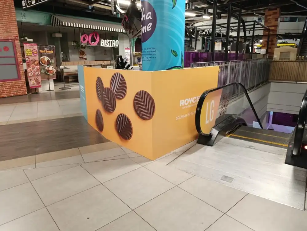 Hoarding & Visual (Kiosk), Royce, Central Icity