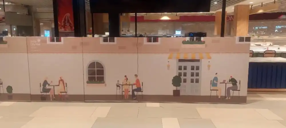 Hoarding & Visual (Kiosk), Setia City Mall
