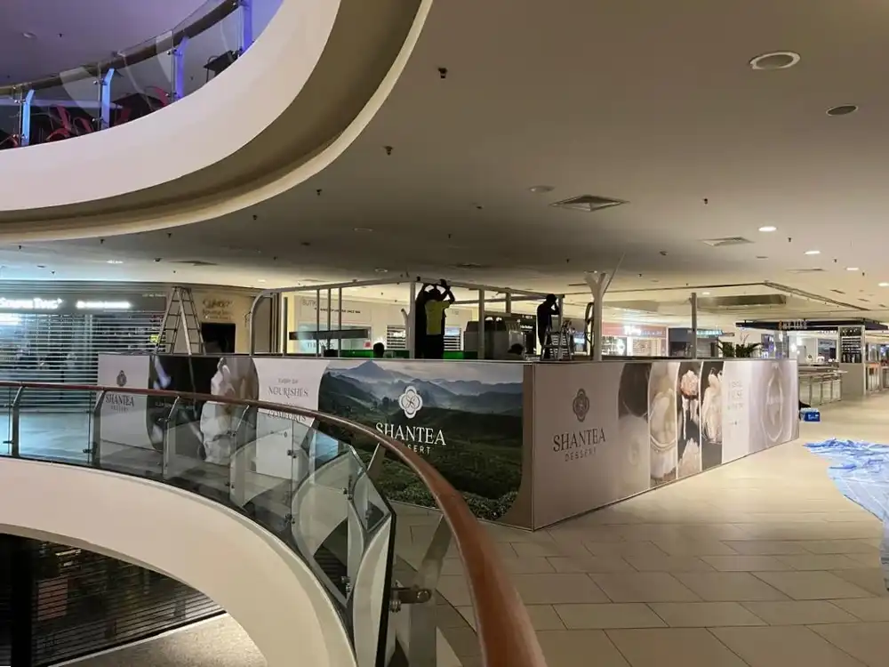 Hoarding & Visual (Kiosk), Shantea Dessert, Mid Valley