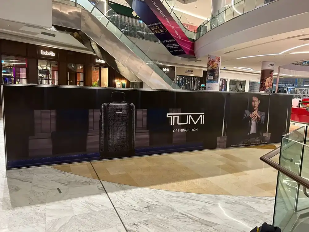 Hoarding & Visual (Kiosk), Tumi, IOI City Mall