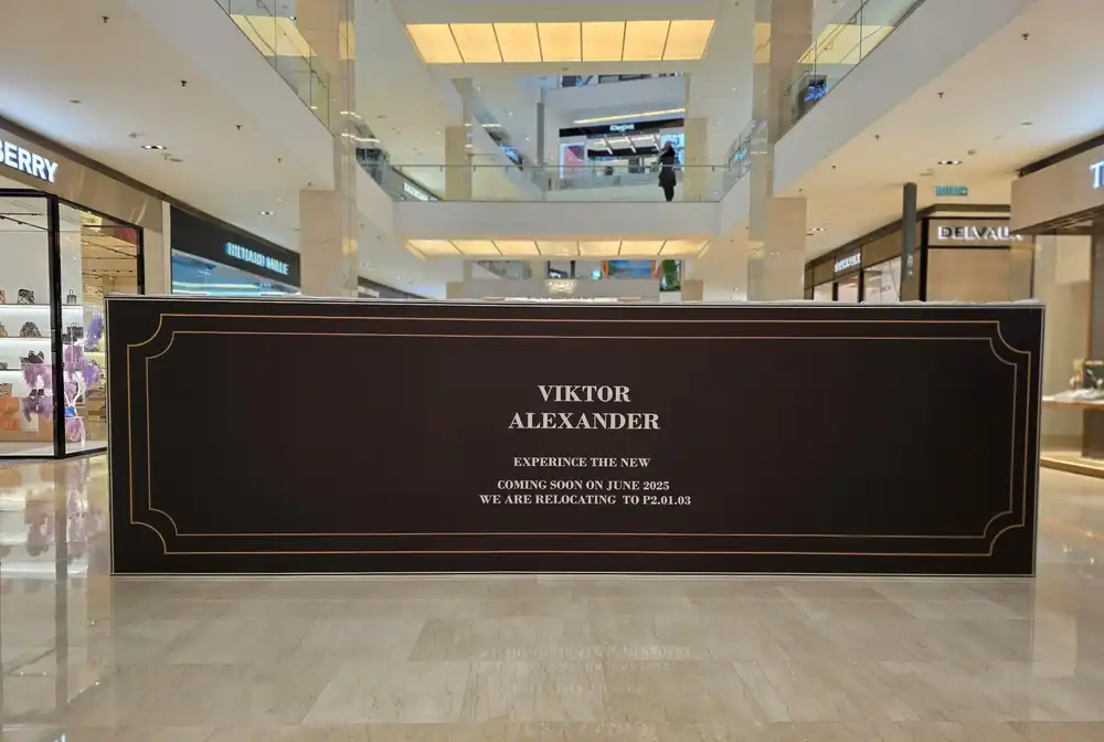 Hoarding & Visual (Kiosk), Viktor Alexander, Pavilion Kuala Lumpur
