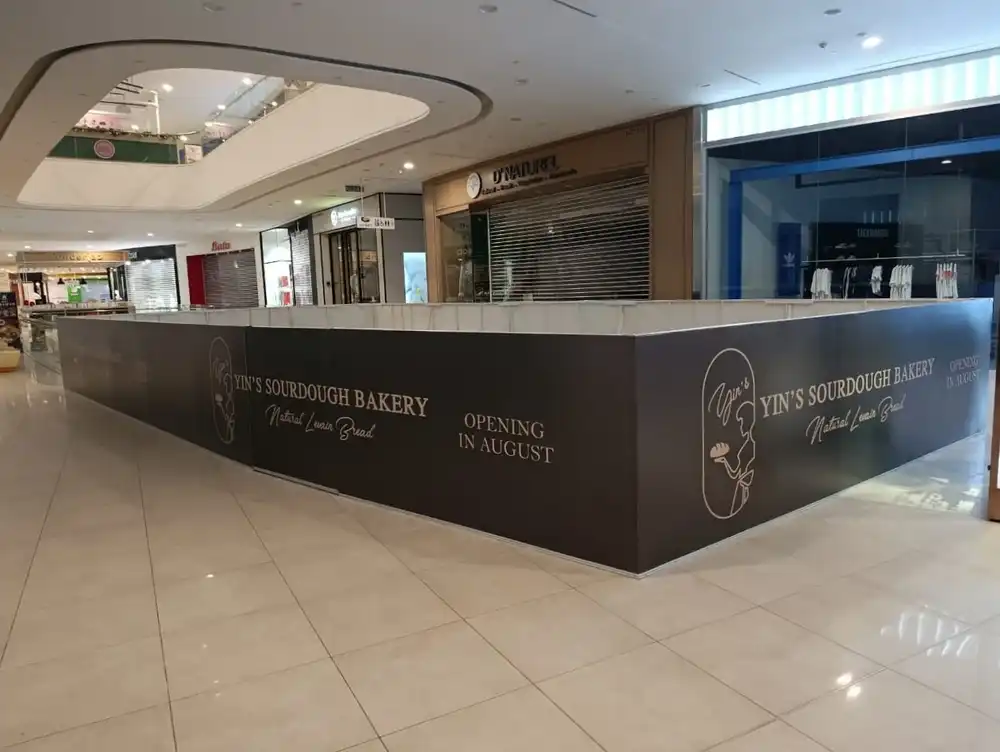Hoarding & Visual (Kiosk), Yin's Sourdough Bakery, Sunway Velocity