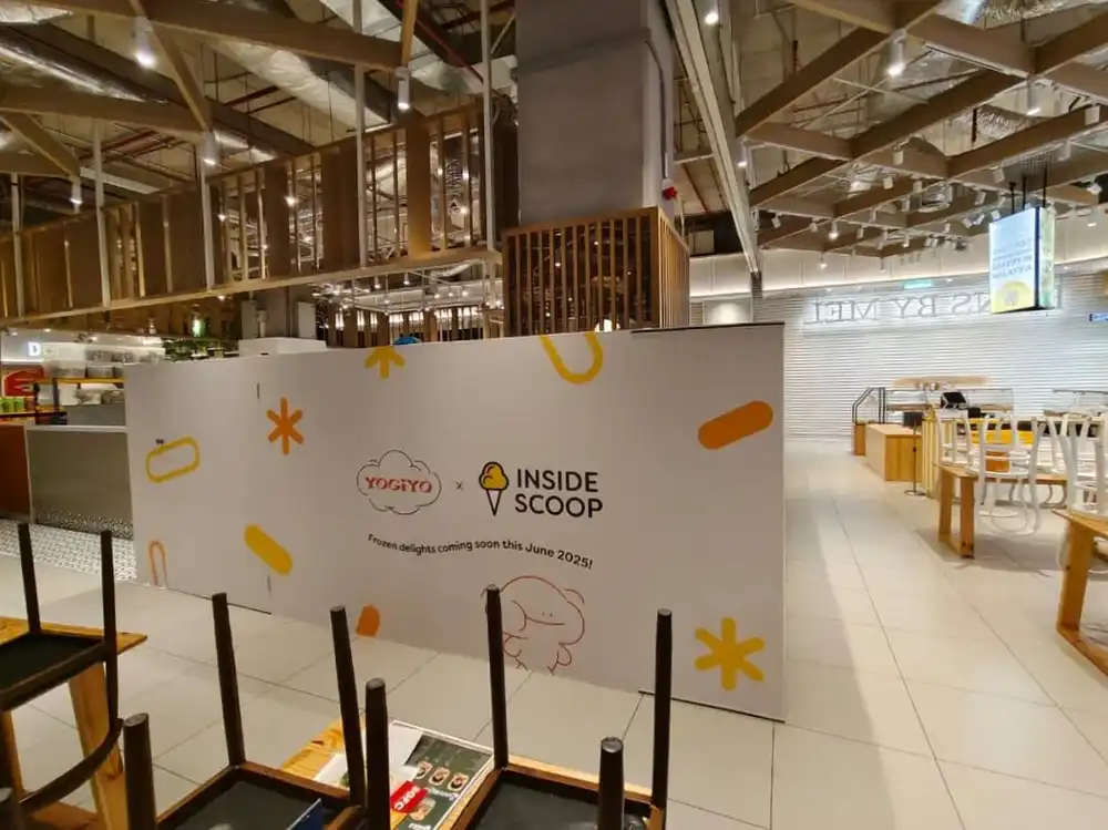 Hoarding & Visual (Kiosk), Yogiyo x Inside Scoop, Pavilion Bukit Jalil