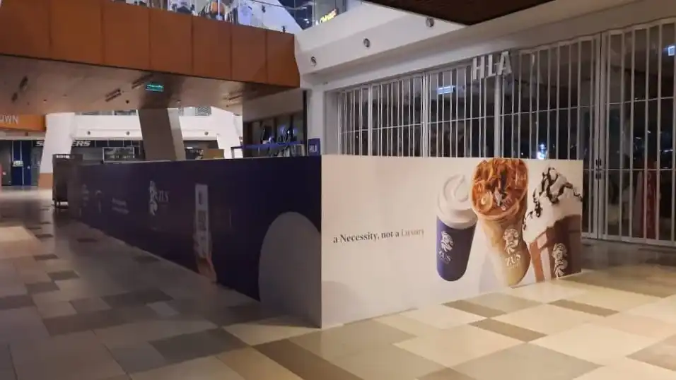 Hoarding & Visual (Kiosk), Zus Coffee, MyTown
