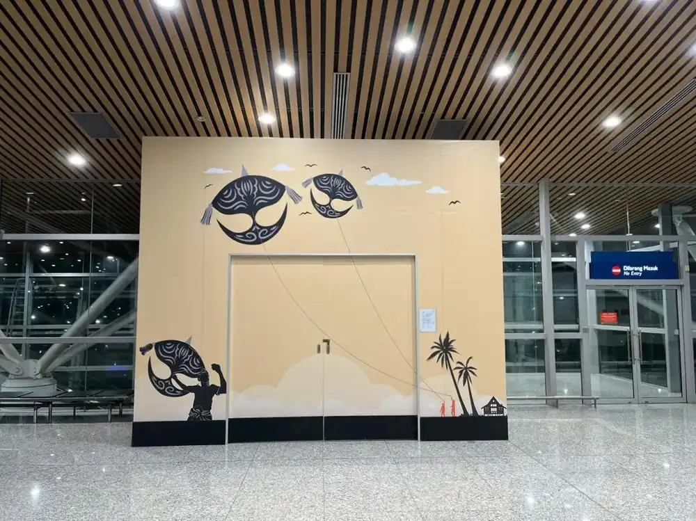 Hoarding & Visual, KLIA Contact Pier (CP)