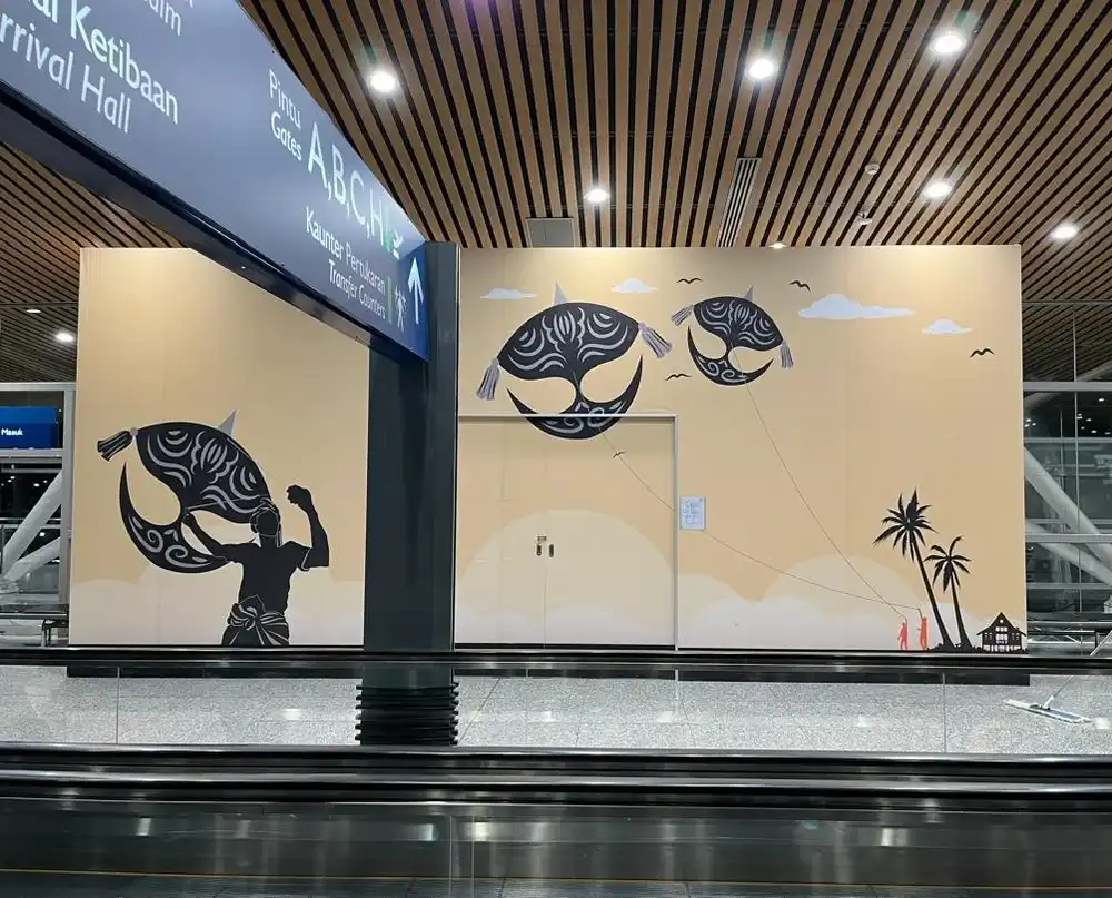 Hoarding & Visual, KLIA Contact Pier (CP)