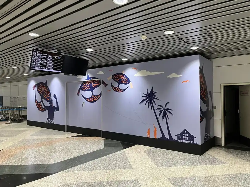 Hoarding & Visual, KLIA Contact Pier (CP)