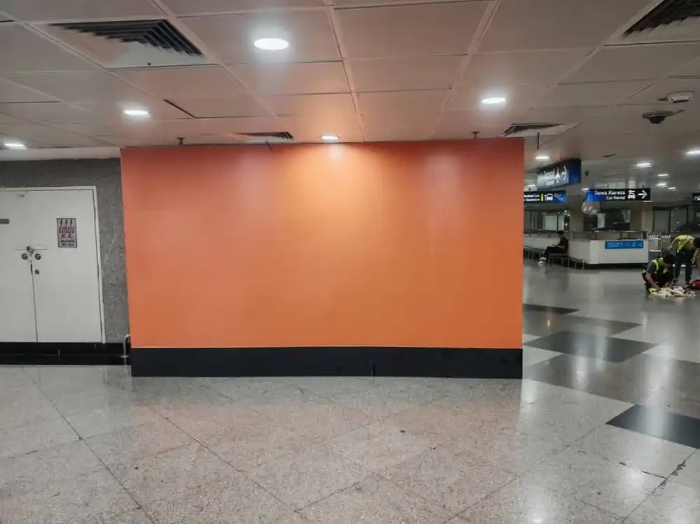 Hoarding & Visual, KLIA Main Terminal Building (MTB)