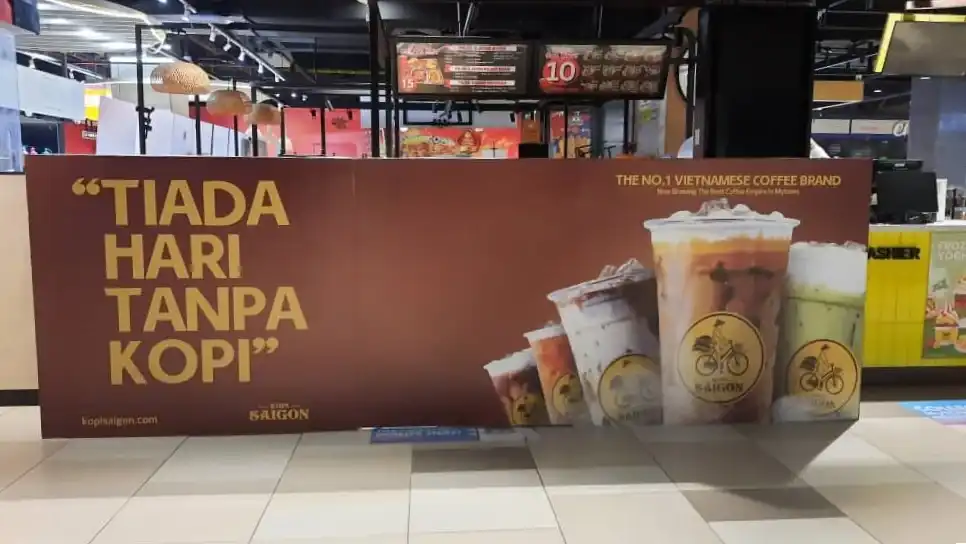 Hoarding & Visual, Kopi Saigon, MyTown