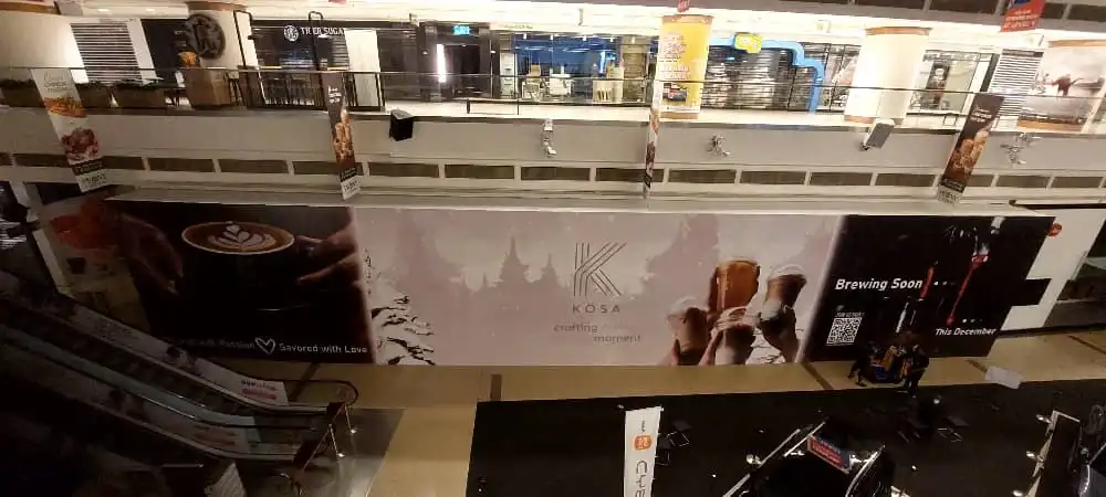 Hoarding & Visual, Kosa Coffee, Avenue K