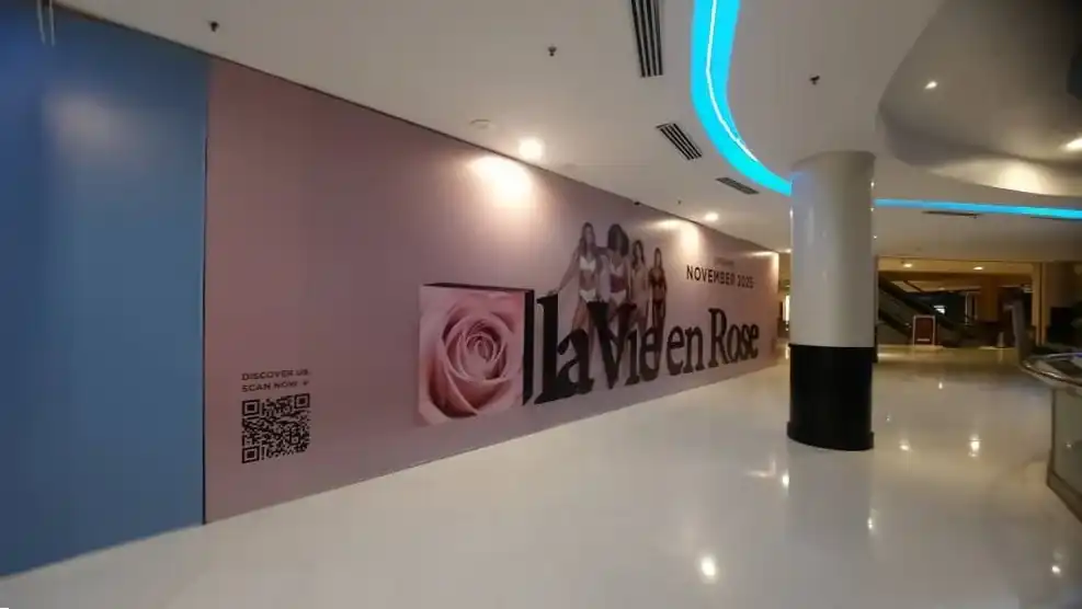 Hoarding & Visual, La Vie En Rose, Sunway Pyramid