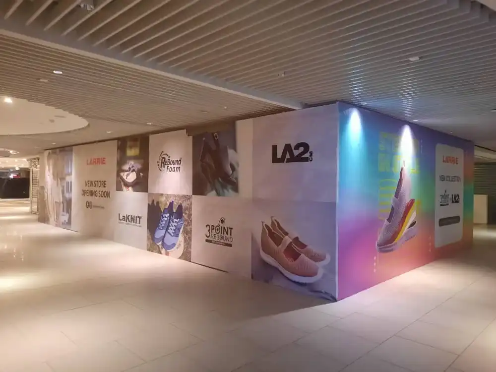 Hoarding & Visual, Larrie, Pearl Point Shopping Mall