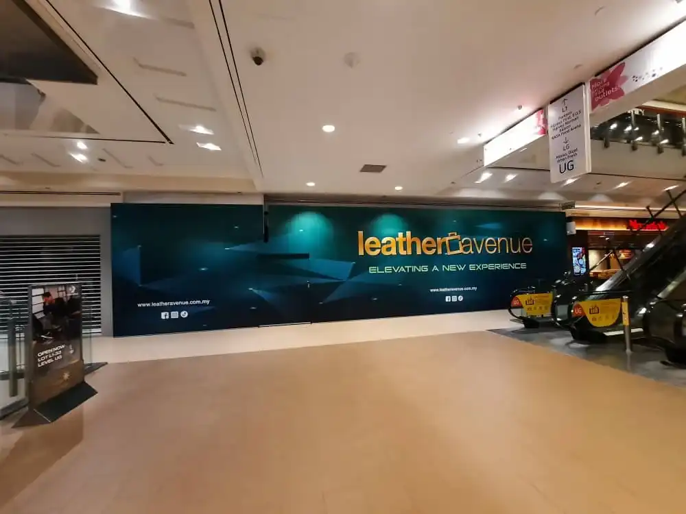 Hoarding & Visual, Leather Avenue, Setia City Mall