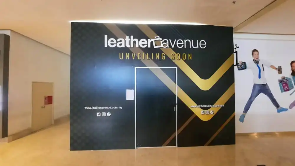 Hoarding & Visual, Leather Avenue, The Curve