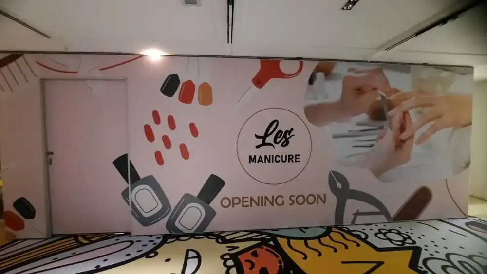 Hoarding & Visual, Les Manicure, Fahrenheit88