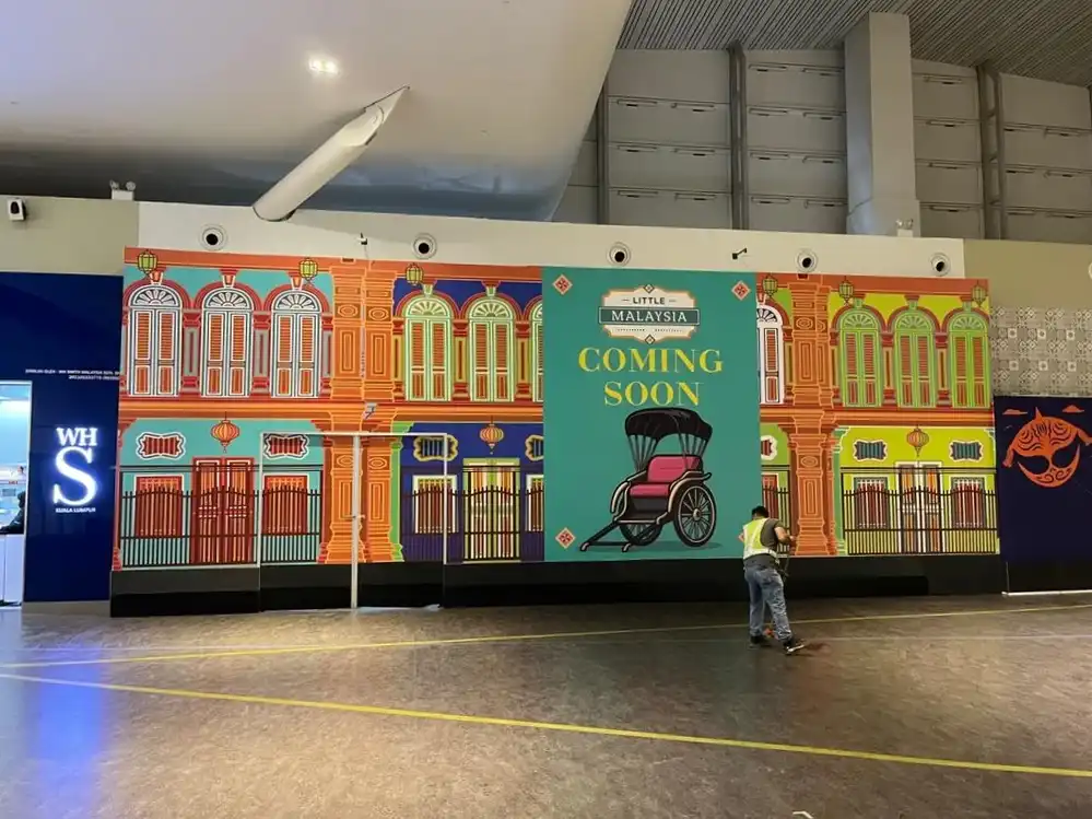 Hoarding & Visual, Little Malaysia, KLIA2 Gateway