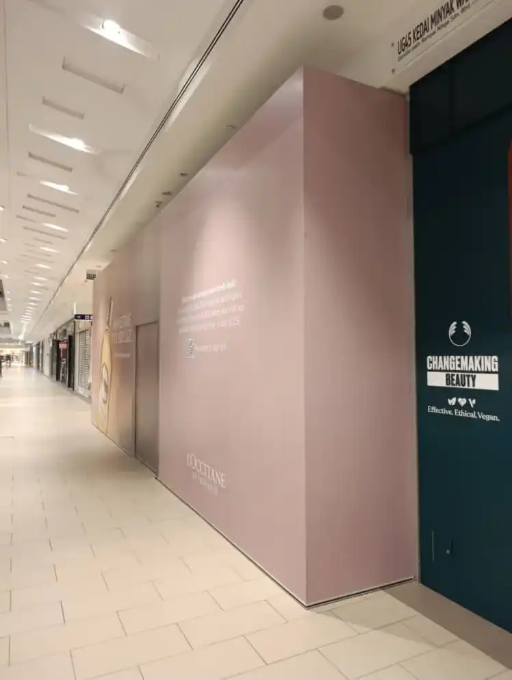 Hoarding & Visual, Loccitane, Setia City Mall