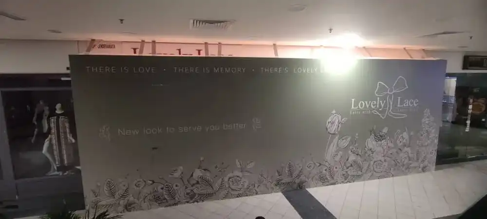 Hoarding & Visual, Lovely Lace, Great Eastern Mall
