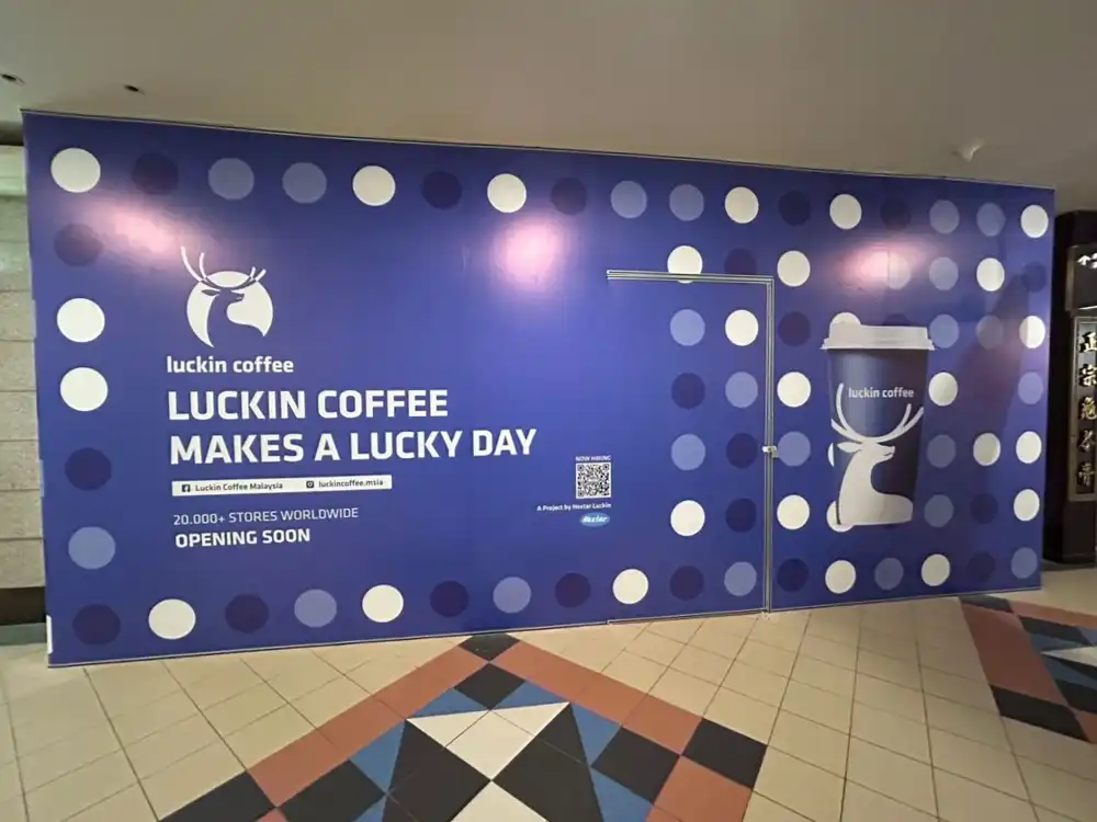 Hoarding & Visual, Luckin Coffee, Genting Highland Hotel