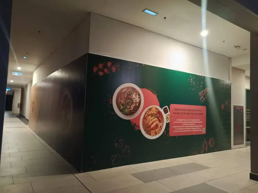 Hoarding & Visual, Madam Kwan's, Genting Premium Outlet (GPO)