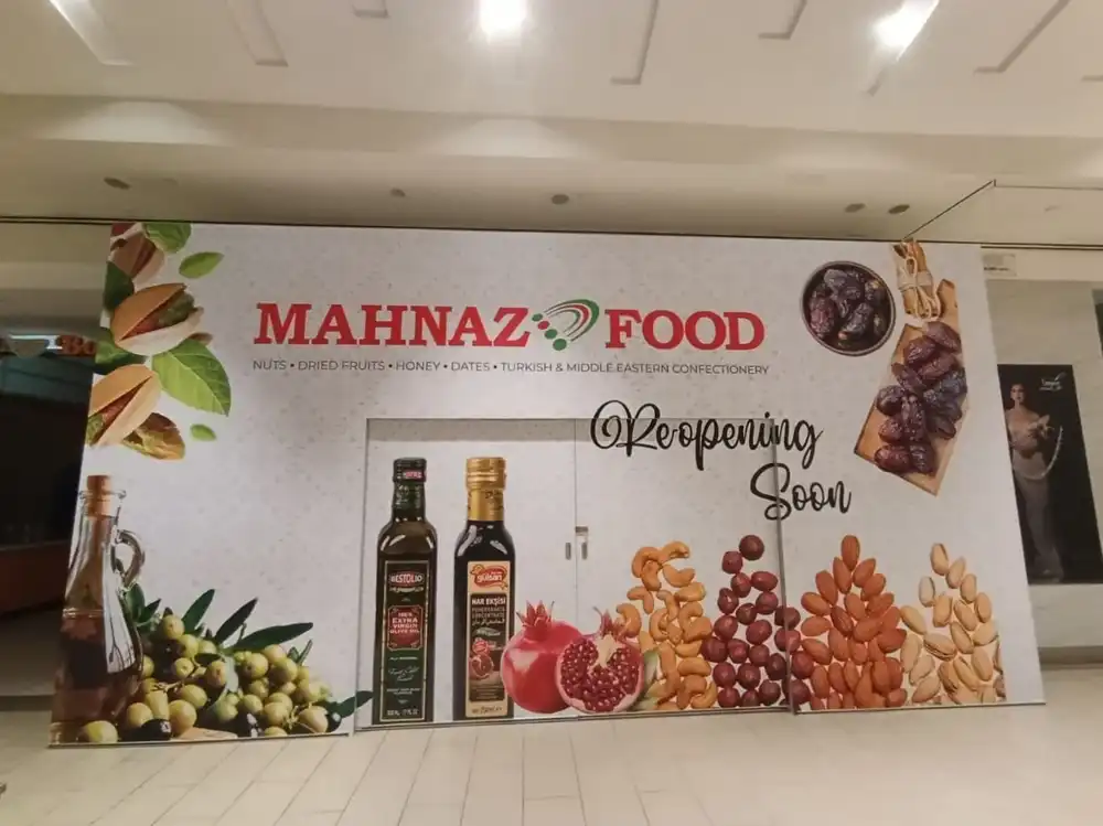 Hoarding & Visual, Mahnaz Food, Setia City Mall