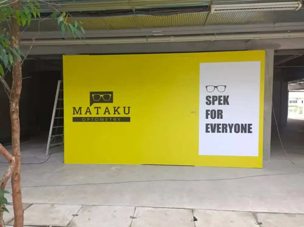 Hoarding & Visual, Mataku, The Campus
