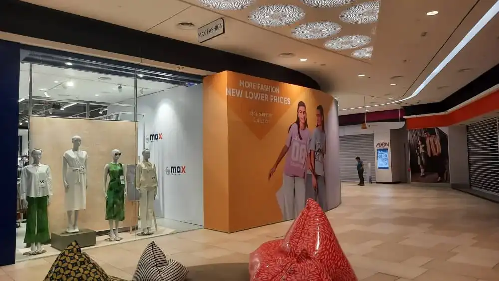 Hoarding & Visual, Max Fashion, Setia City Mall