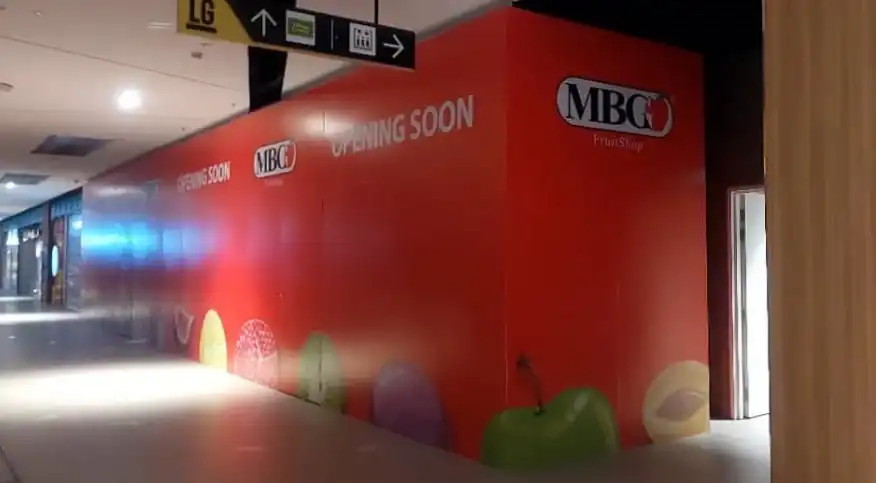 Hoarding & Visual, MBG FruitShop, Central Icity