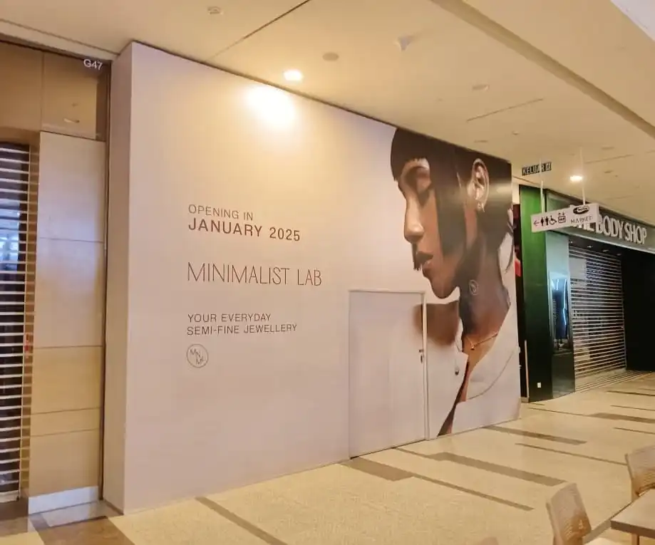 Hoarding & Visual, Minimalist Lab, Sunway Velocity