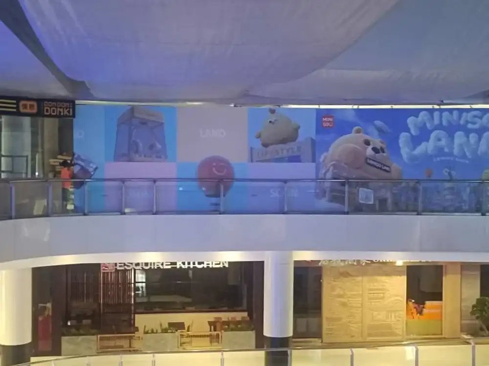 Hoarding & Visual, Miniso Land, Sunway Pyramid (Final Phase)