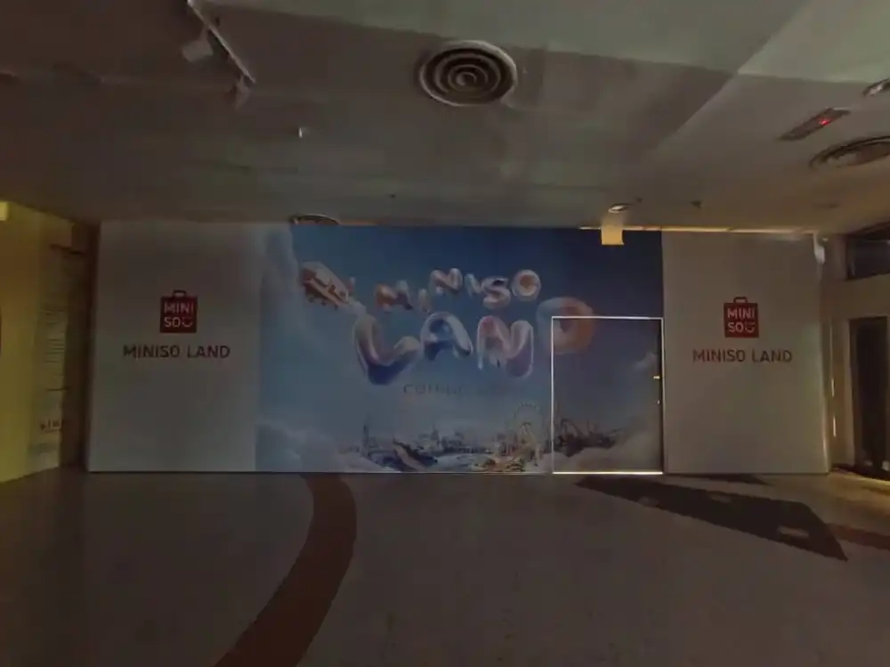Hoarding & Visual, Miniso Land, Sunway Pyramid (Phase 1)