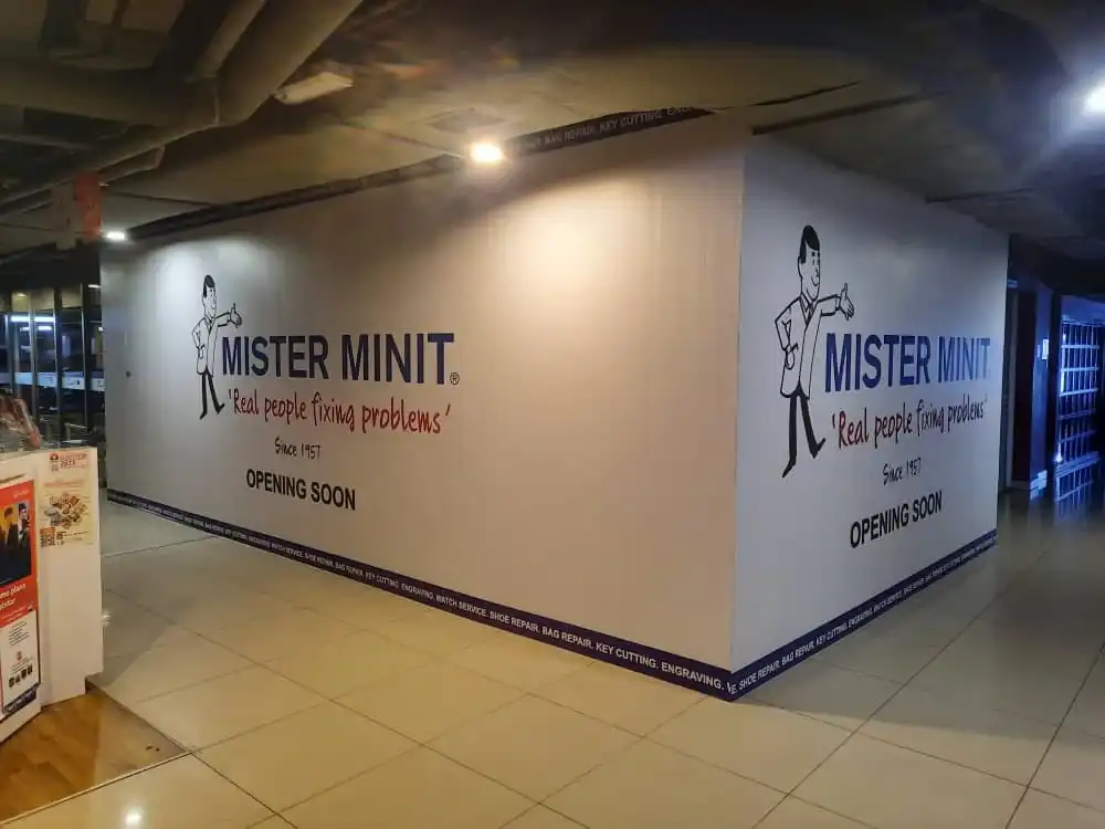 Hoarding & Visual, Mister Minit, Dpulze