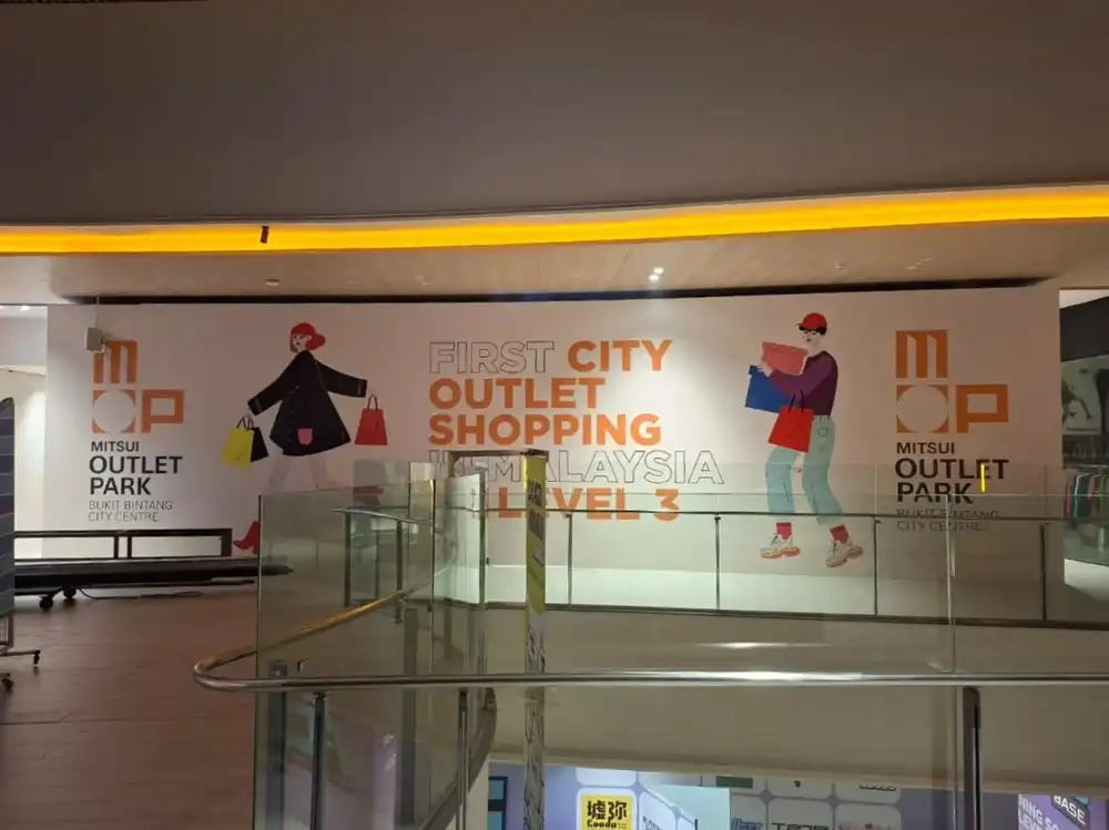 Hoarding & Visual, Mitsui Outlet Park, Lalaport
