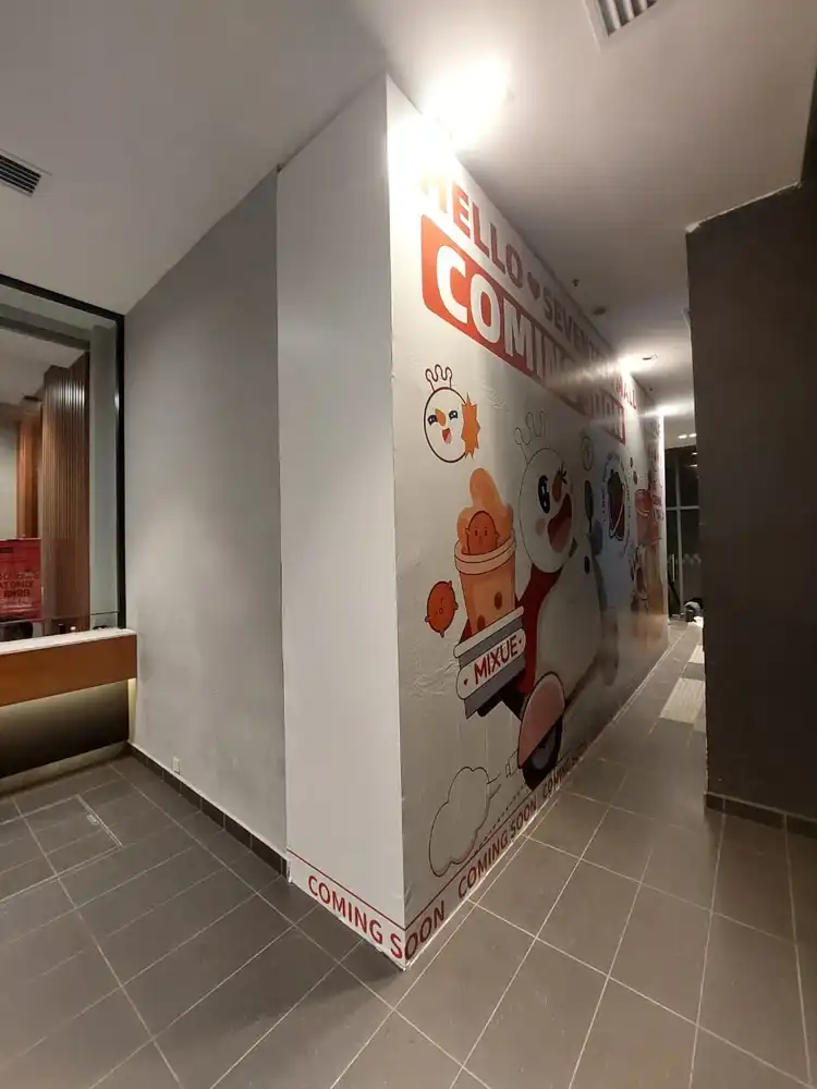 Hoarding & Visual, Mixue, Seventeen Mall