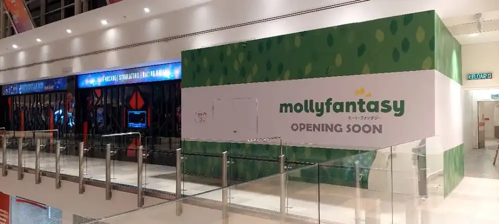 Hoarding & Visual, Molly Fantasy, Setia City Mall