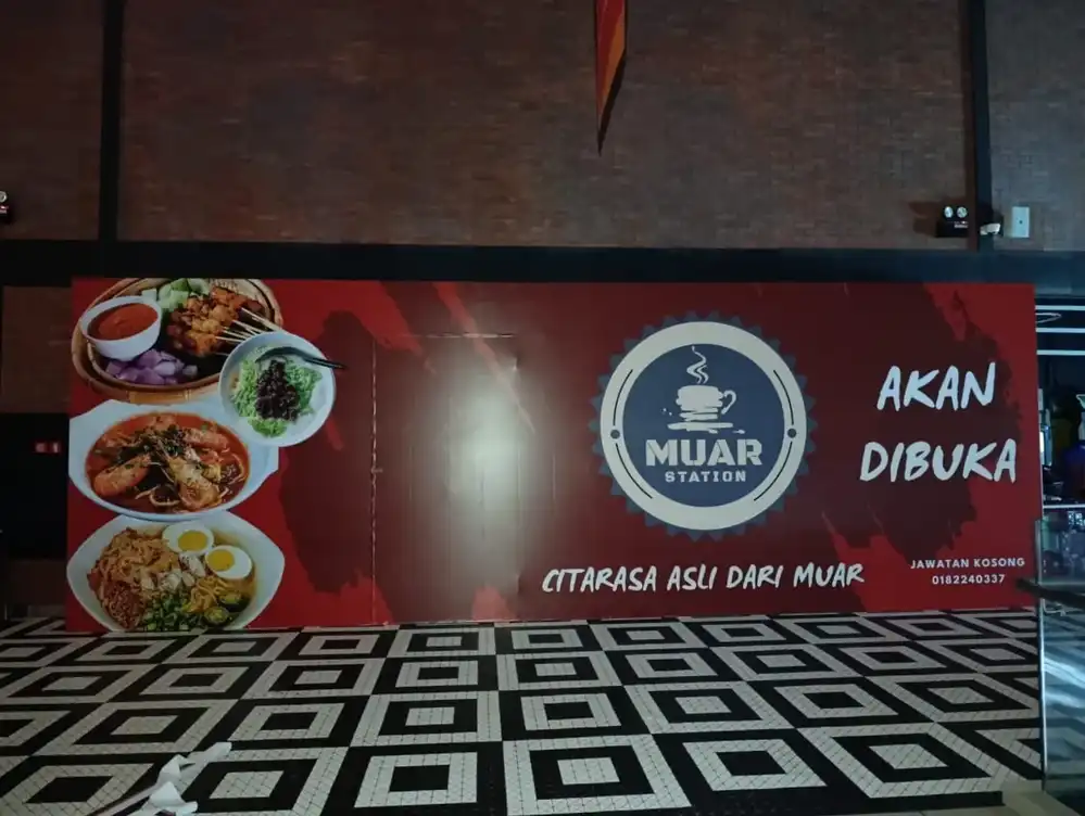 Hoarding & Visual, Muar Station, Gamuda Quayside Mall