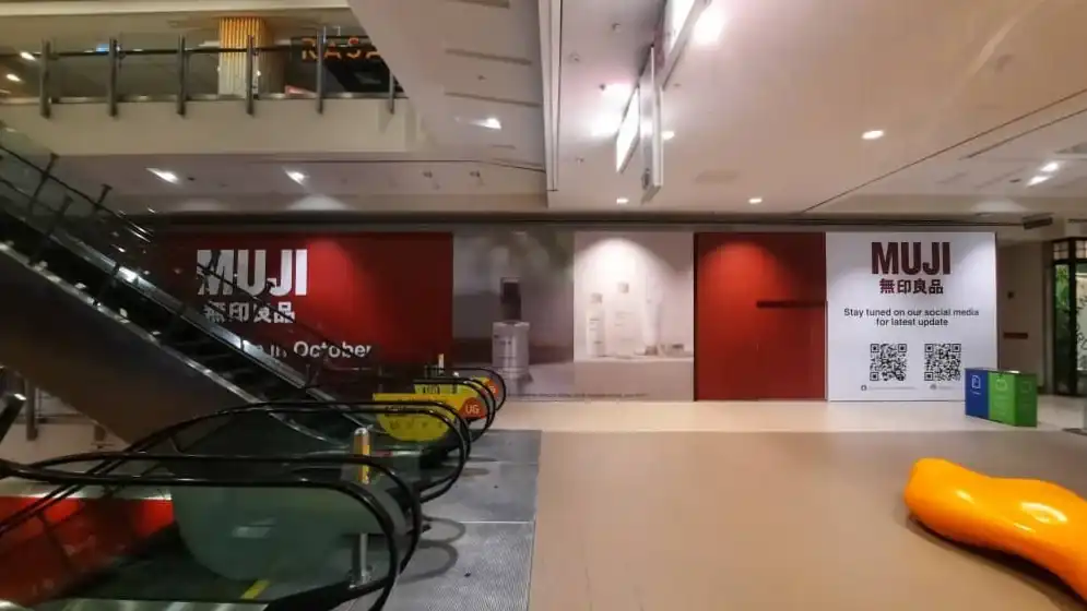Hoarding & Visual, Muji, Setia City Mall