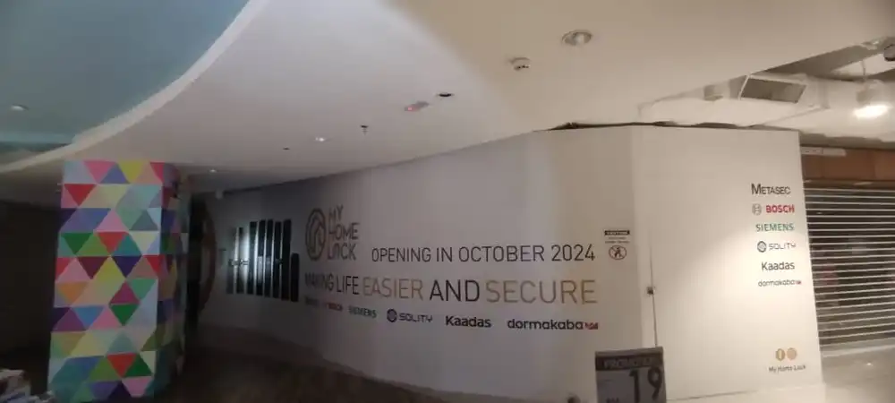 Hoarding Visual, My Home Lock, Aeon Maluri