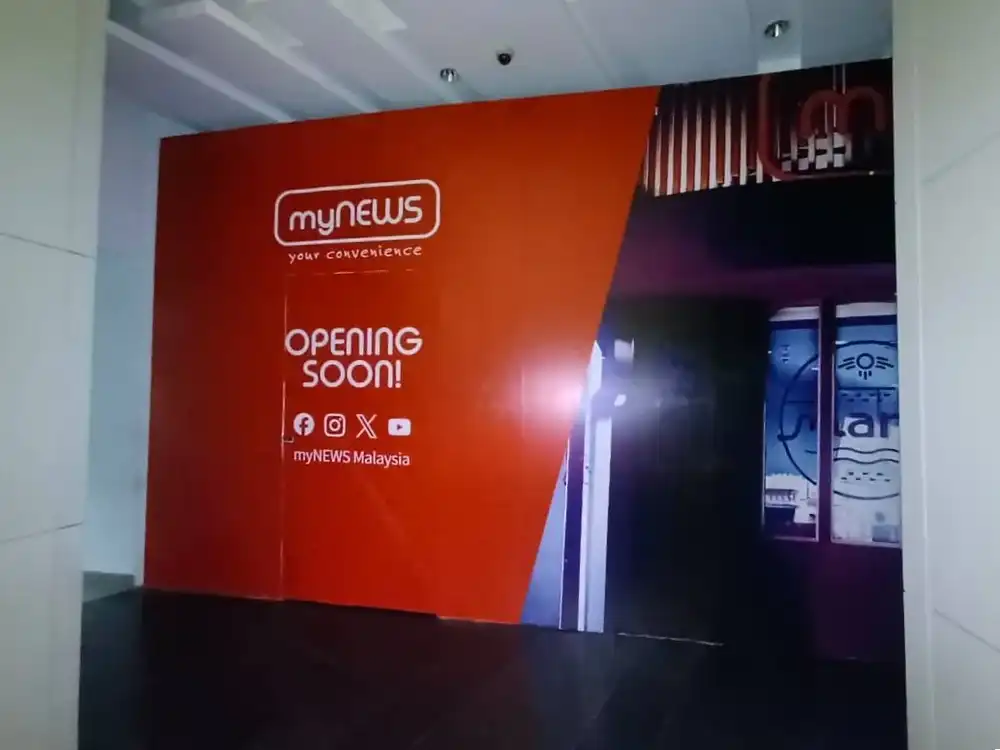 Hoarding & Visual, MyNews, Menara Perak, KLCC
