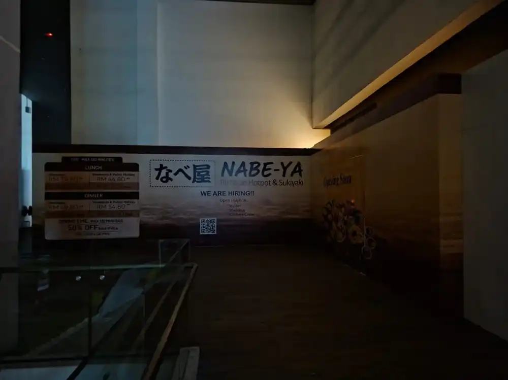 Hoarding & Visual, Nabe-Ya, Gamuda Quayside Mall